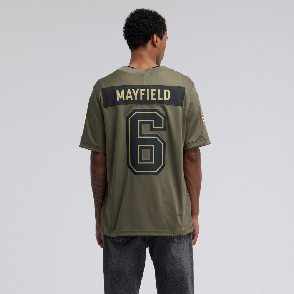 Baker Mayfield Tampa Bay Buccaneers 2025 Salute to Service Limited Jersey - Olive - Nike