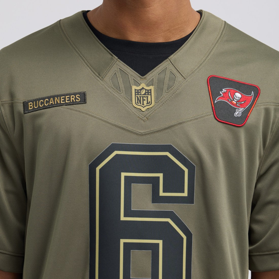 Baker Mayfield Tampa Bay Buccaneers 2025 Salute to Service Limited Jersey - Olive - Nike