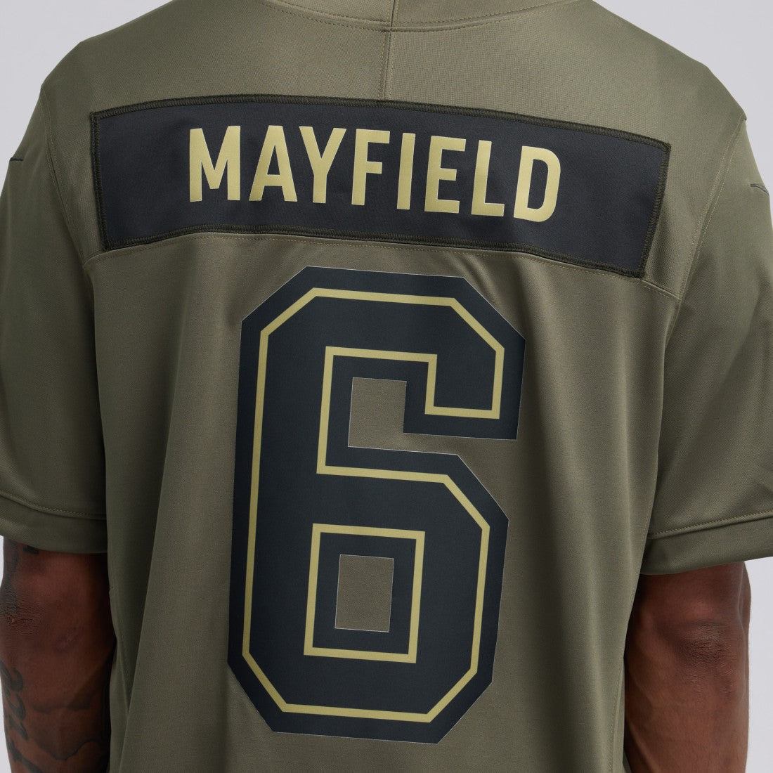 Baker Mayfield Tampa Bay Buccaneers 2025 Salute to Service Limited Jersey - Olive - Nike