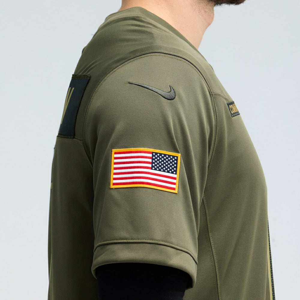 Terry McLaurin Washington Commanders 2025 Salute to Service Limited Jersey - Olive - Nike