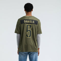 Jayden Daniels Washington Commanders 2025 Salute to Service Limited Jersey - Olive - Nike