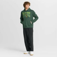 Green Bay Packers Full Blitz Club Fleece Pullover Hoodie - Green - Nike