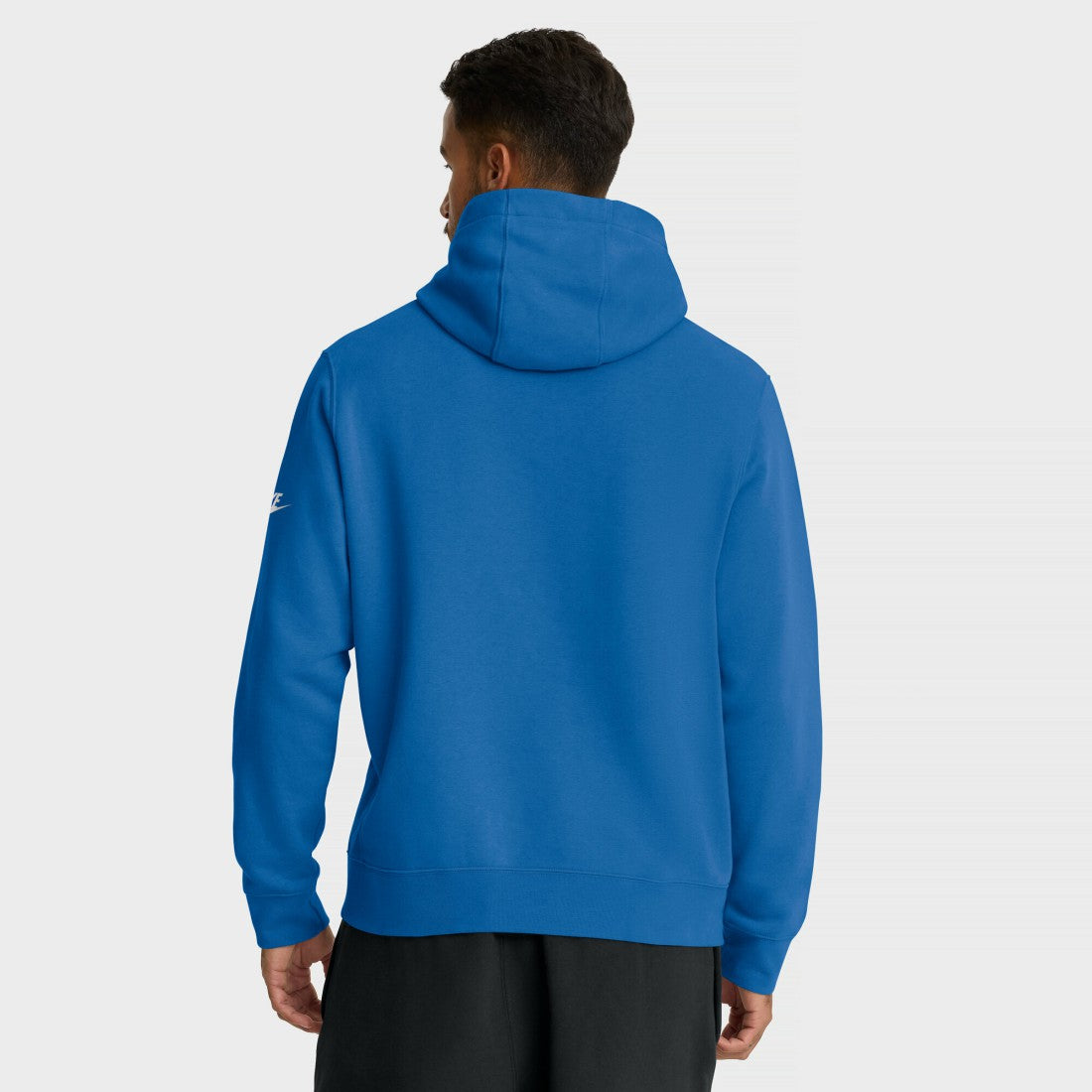 Detroit Lions Full Blitz Club Fleece Pullover Hoodie - Blue - Nike