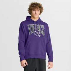 Minnesota Vikings Full Blitz Club Fleece Pullover Hoodie - Purple - Nike