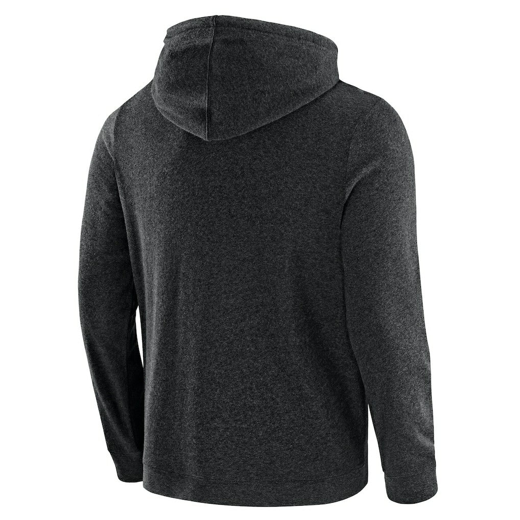 Baltimore Ravens J. Palmer Players Lounge Tri-Blend Full-Zip Hoodie - Dark Heather Gray - NFL