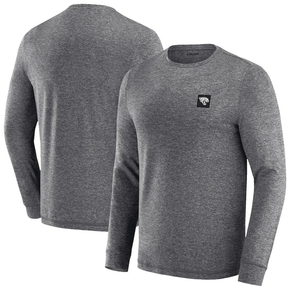 Jacksonville Jaguars J. Palmer Four Down Long Sleeve T-Shirt - Heather Black - NFL