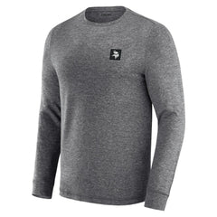 Minnesota Vikings J. Palmer Four Down Long Sleeve T-Shirt - Heather Black - NFL