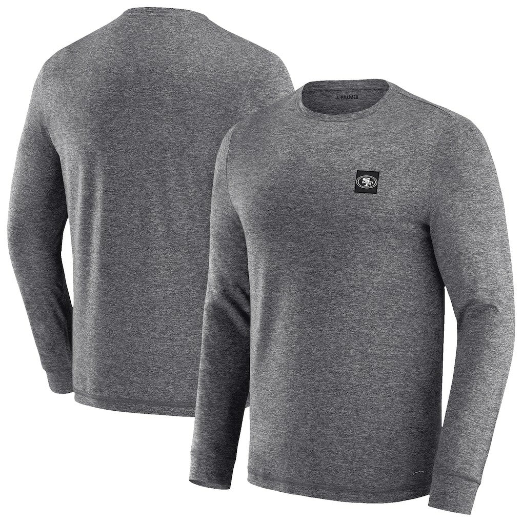 San Francisco 49ers J. Palmer Four Down Long Sleeve T-Shirt - Heather Black - NFL