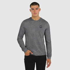 San Francisco 49ers J. Palmer Four Down Long Sleeve T-Shirt - Heather Black - NFL