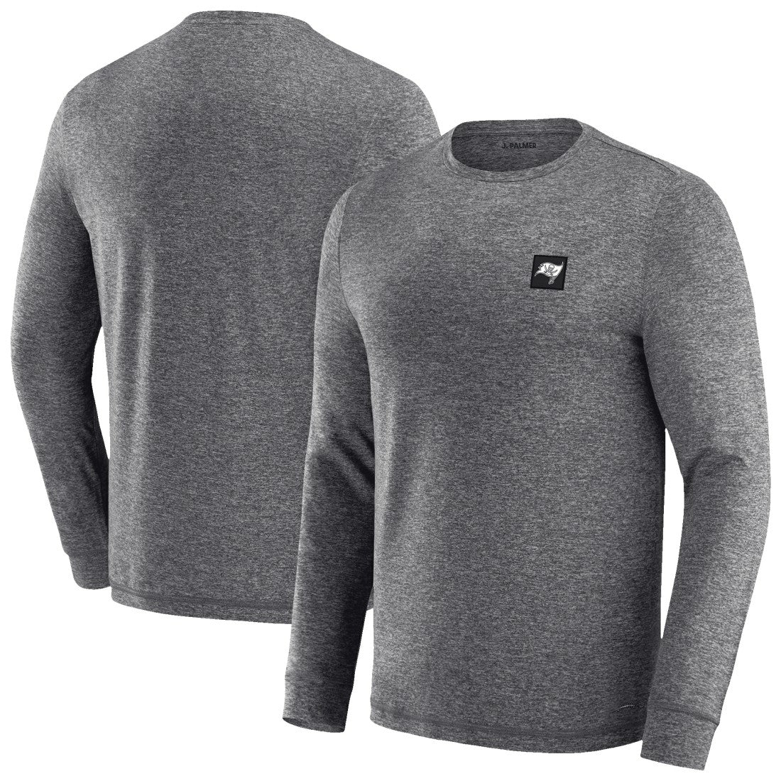Tampa Bay Buccaneers J. Palmer Four Down Long Sleeve T-Shirt - Heather Black - NFL