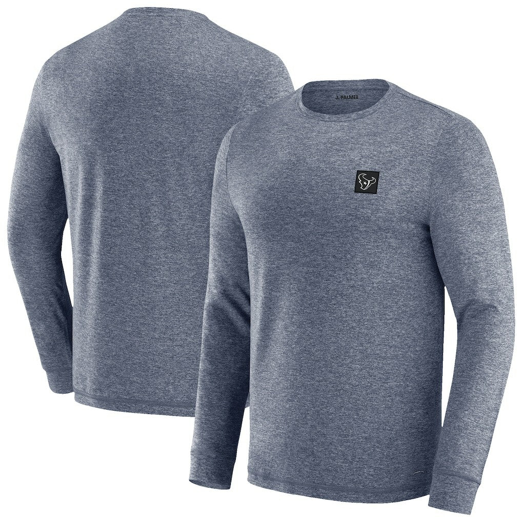 Houston Texans J. Palmer Four Down Long Sleeve T-Shirt - Navy - NFL