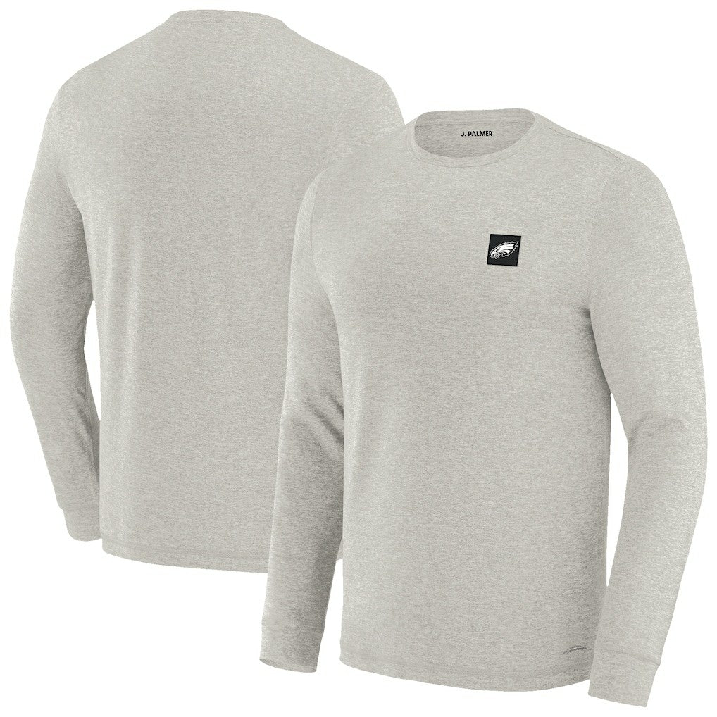 Philadelphia Eagles J. Palmer Four Down Long Sleeve T-Shirt - Gray - NFL