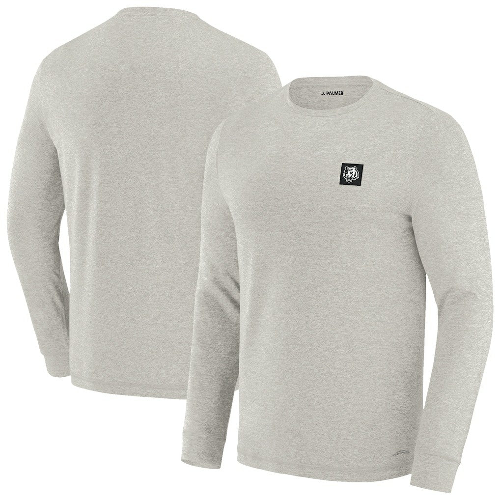 Cincinnati Bengals J. Palmer Four Down Long Sleeve T-Shirt - Gray - NFL