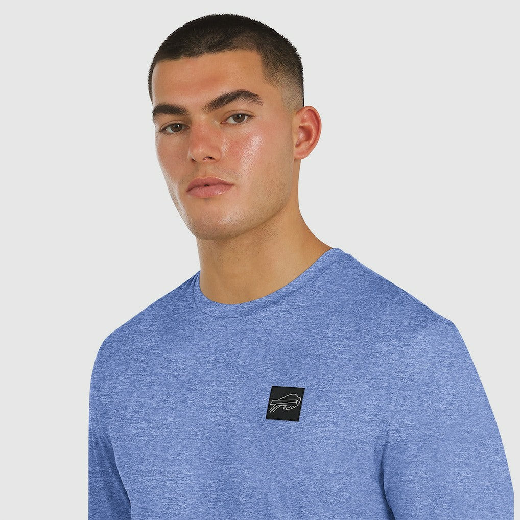 Buffalo Bills J. Palmer Four Down Long Sleeve T-Shirt - Heather Royal - NFL