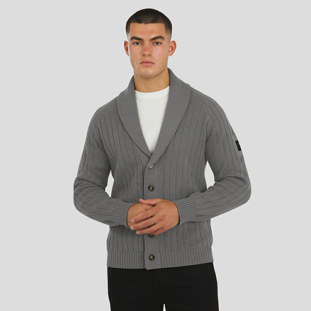 Washington Commanders J. Palmer The Playmaker Cardigan Raglan Sweater - Graphite - NFL