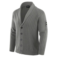 Green Bay Packers J. Palmer The Playmaker Cardigan Raglan Sweater - Graphite - NFL