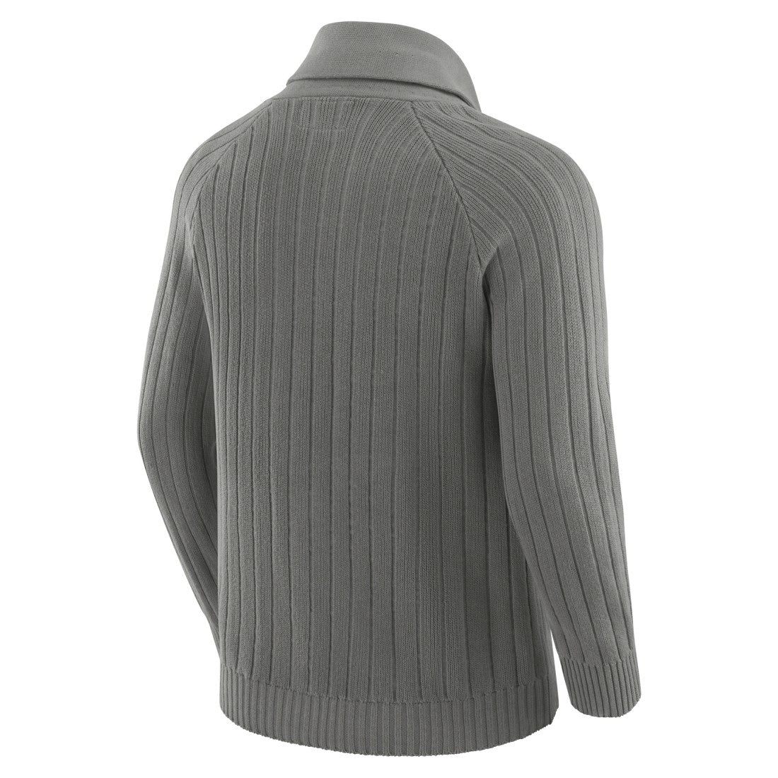 Green Bay Packers J. Palmer The Playmaker Cardigan Raglan Sweater - Graphite - NFL