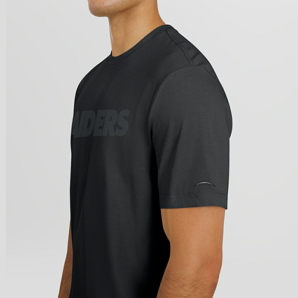 Las Vegas Raiders J. Palmer Play Action Tri-Blend Performance T-Shirt - Black - NFL
