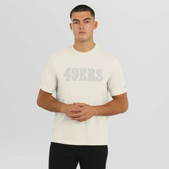 San Francisco 49ers J. Palmer Play Action Tri-Blend Performance T-Shirt - Cream - NFL
