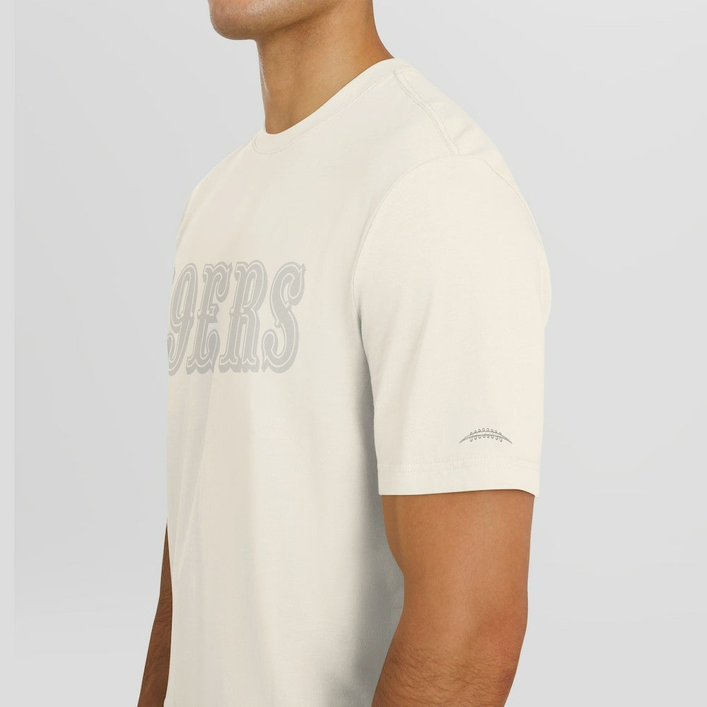 San Francisco 49ers J. Palmer Play Action Tri-Blend Performance T-Shirt - Cream - NFL