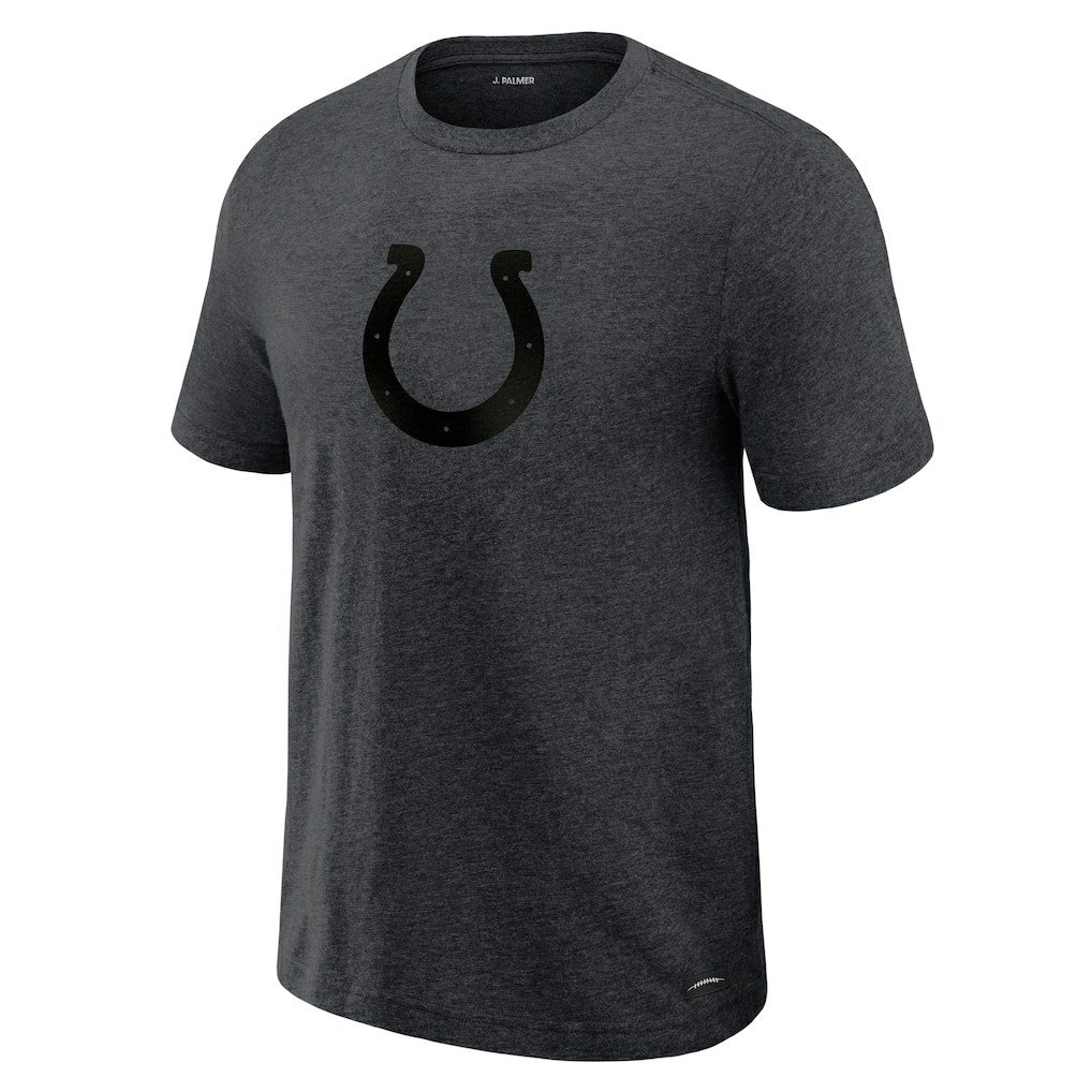 Indianapolis Colts J. Palmer Players Lounge Tri-Blend T-Shirt - Graphite - NFL