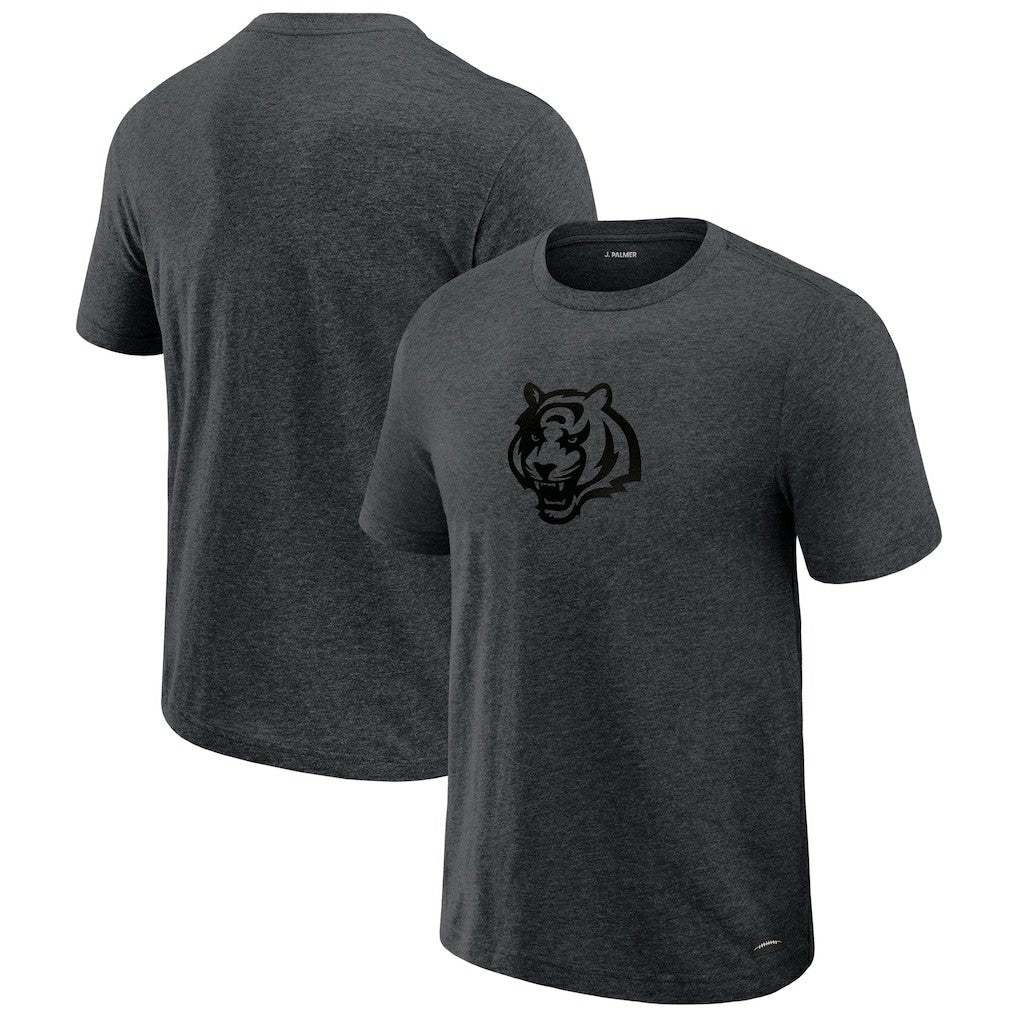 Cincinnati Bengals J. Palmer Players Lounge Tri-Blend T-Shirt - Graphite - NFL
