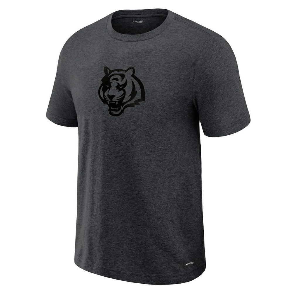 Cincinnati Bengals J. Palmer Players Lounge Tri-Blend T-Shirt - Graphite - NFL