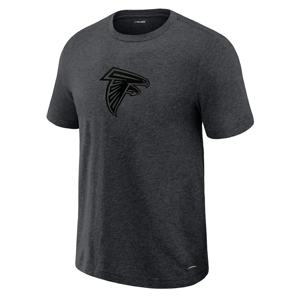 Atlanta Falcons J. Palmer Players Lounge Tri-Blend T-Shirt - Graphite - NFL