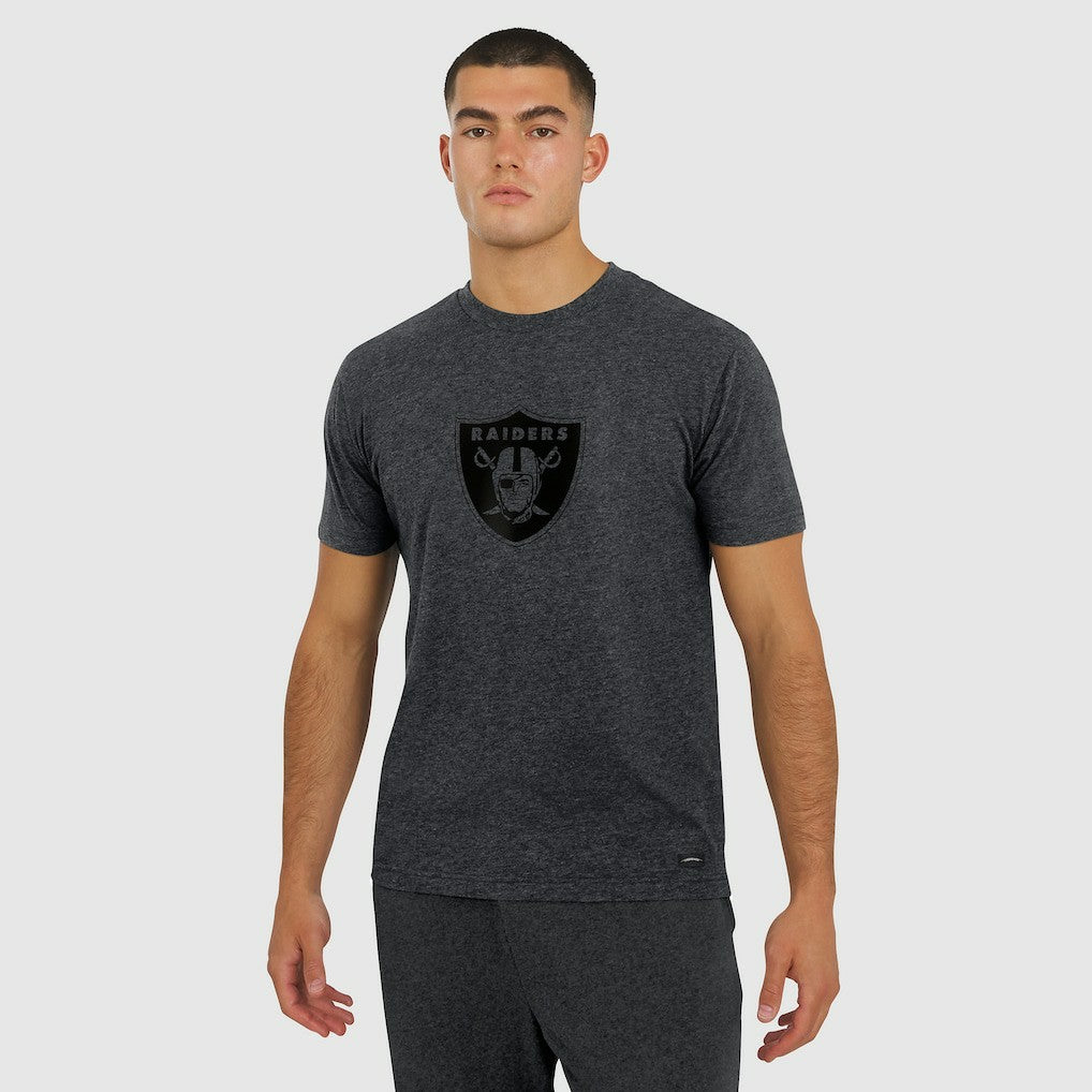 Las Vegas Raiders J. Palmer Players Lounge Tri-Blend T-Shirt - Graphite - NFL