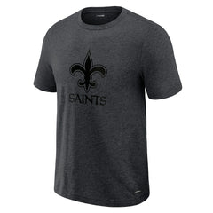 New Orleans Saints J. Palmer Players Lounge Tri-Blend T-Shirt - Graphite - NFL