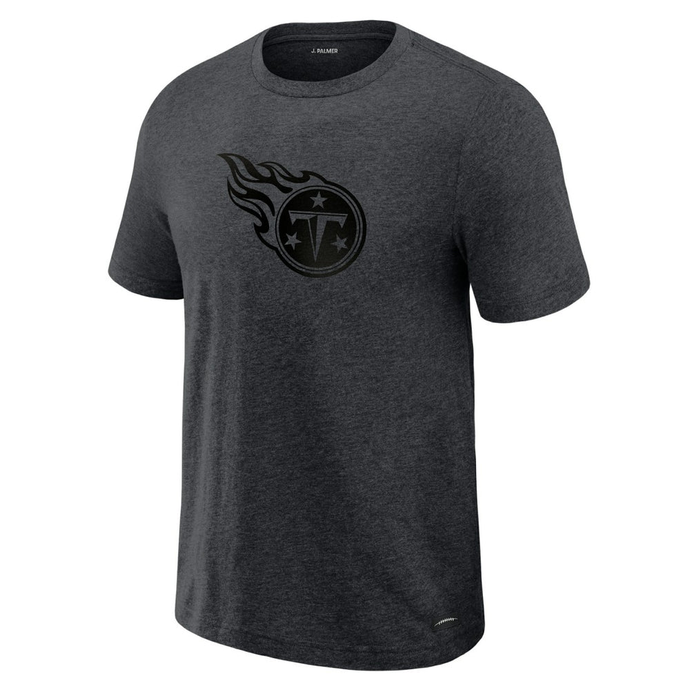 Tennessee Titans J. Palmer Players Lounge Tri-Blend T-Shirt - Graphite - NFL