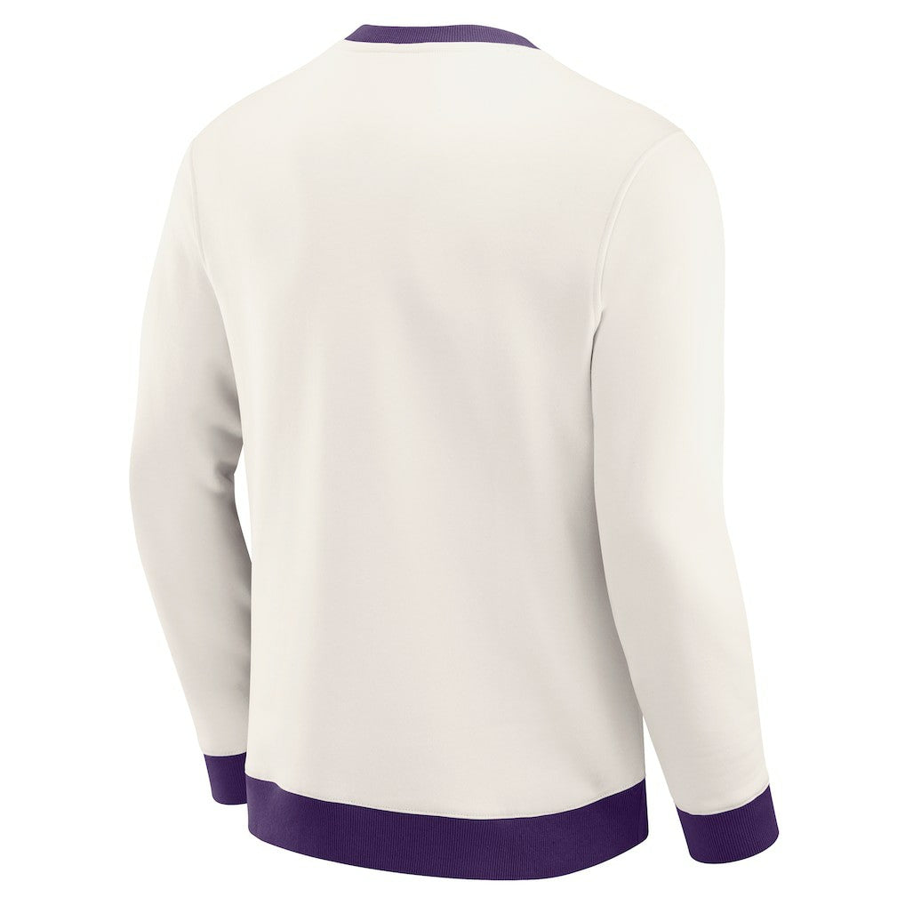 Baltimore Ravens Darius Rucker Collection Colorblock Pullover Sweatshirt - Cream - Fanatics