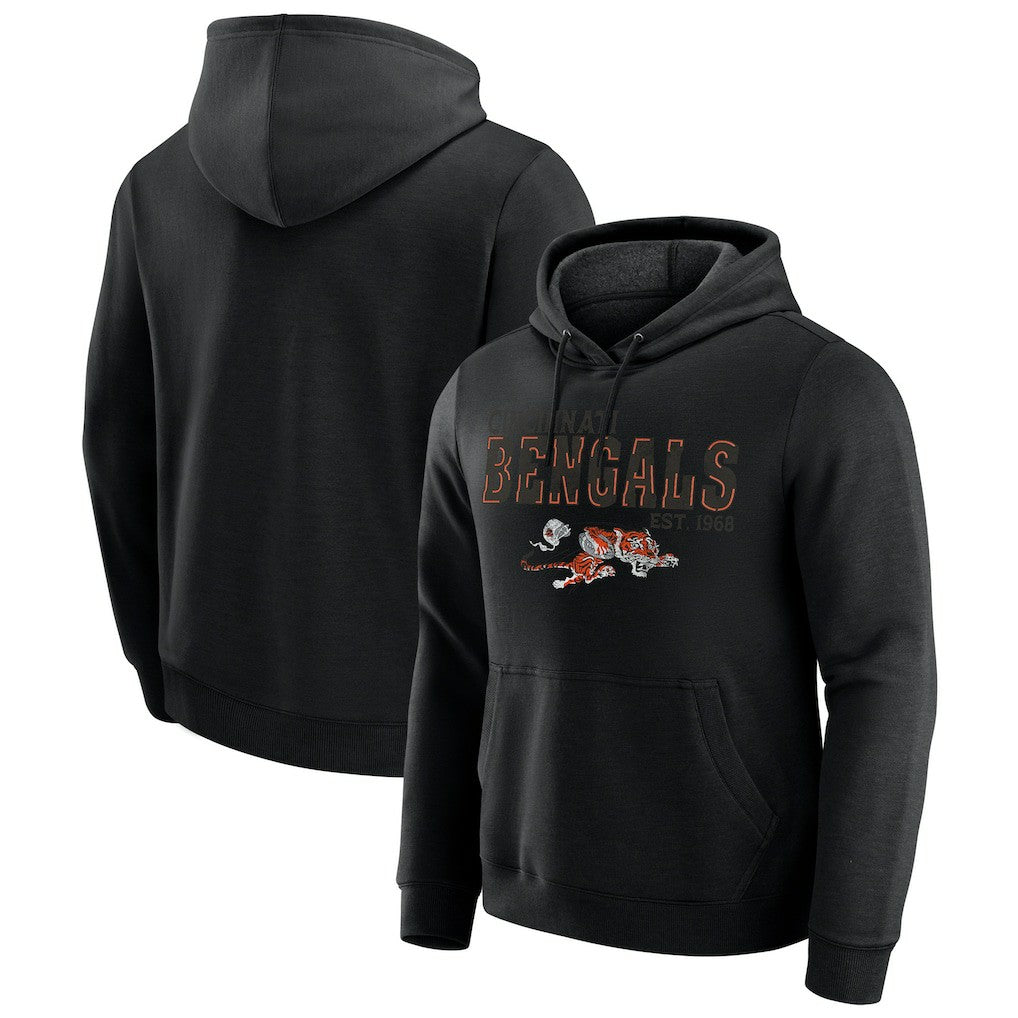 Cincinnati Bengals Darius Rucker Collection Hoodie - Heather Black - Fanatics