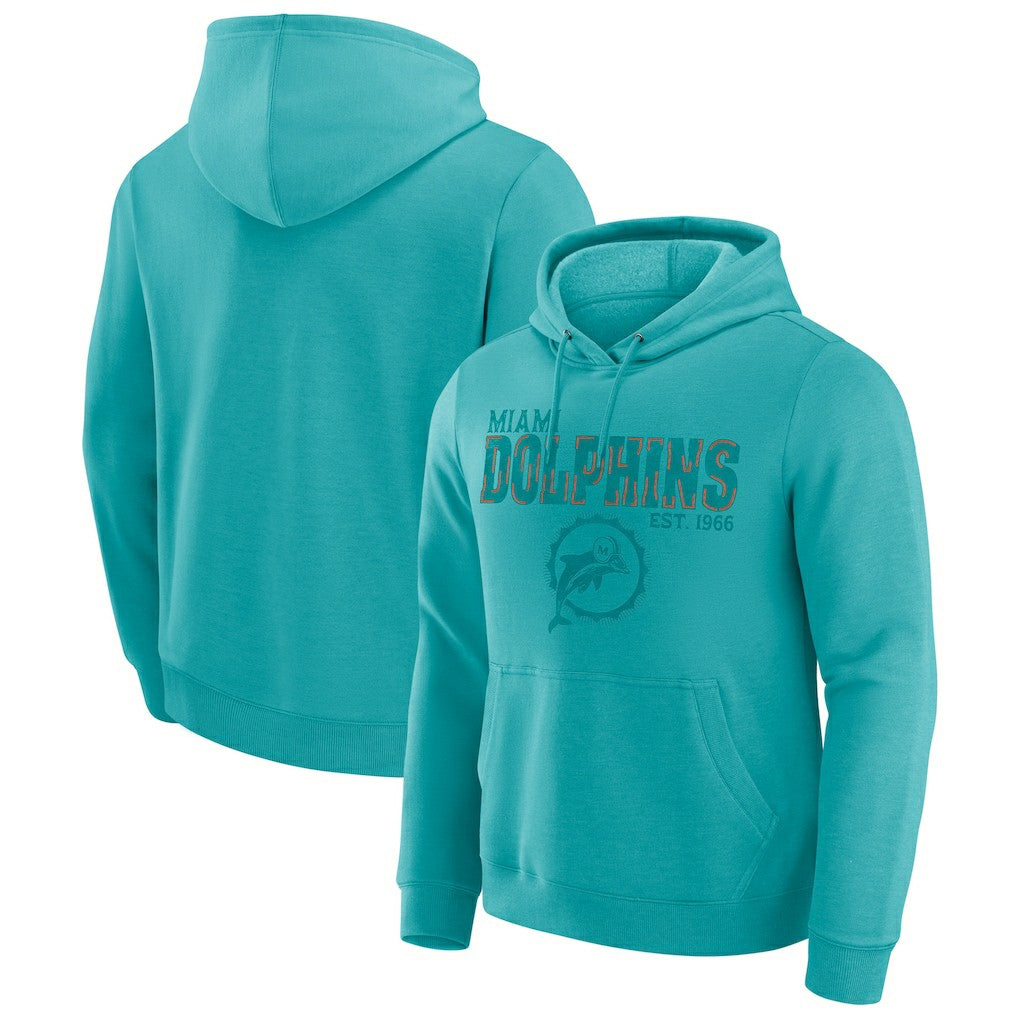 Miami Dolphins Darius Rucker Collection Hoodie - Aqua - Fanatics