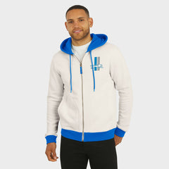 Detroit Lions Darius Rucker Collection Distressed Graphics Full-Zip Hoodie - Cream - Fanatics