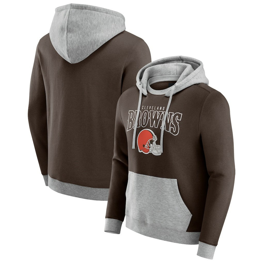 Cleveland Browns Darius Rucker Collection Coaches Hoodie - Brown - Fanatics