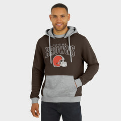 Cleveland Browns Darius Rucker Collection Coaches Hoodie - Brown - Fanatics