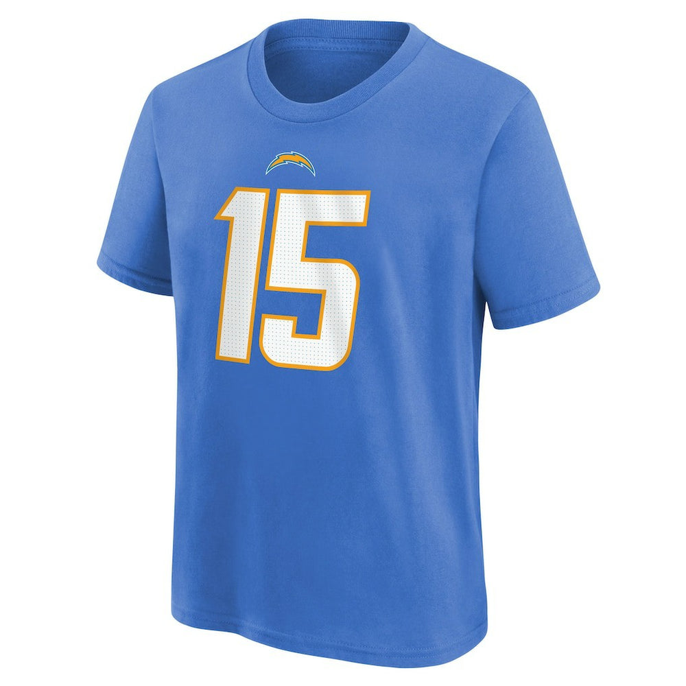 Ladd McConkey Los Angeles Chargers Youth Player Name & Number T-Shirt - Powder Blue - Nike