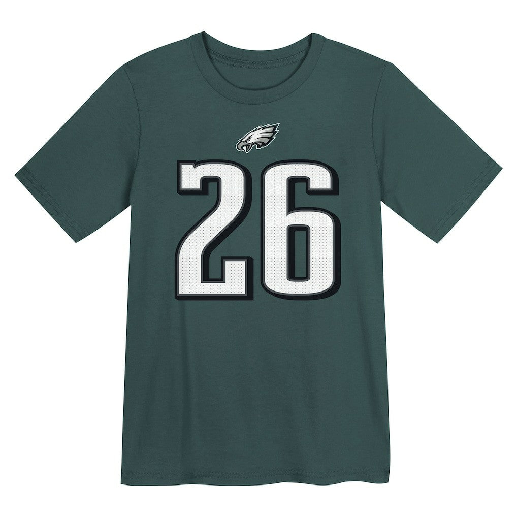 Saquon Barkley Philadelphia Eagles Preschool Player Name & Number T-Shirt - Midnight Green - Nike