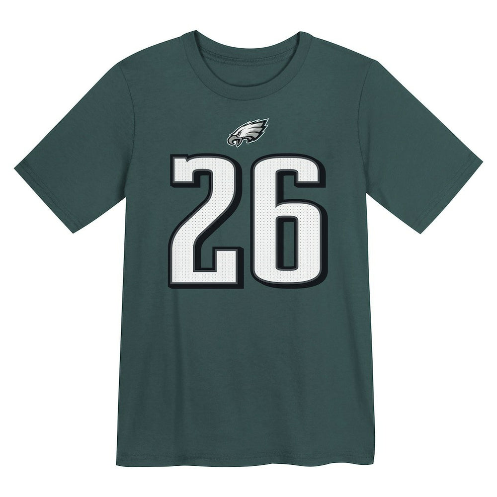 Saquon Barkley Philadelphia Eagles Preschool Player Name & Number T-Shirt - Midnight Green - Nike