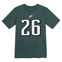 Saquon Barkley Philadelphia Eagles Preschool Player Name & Number T-Shirt - Midnight Green - Nike