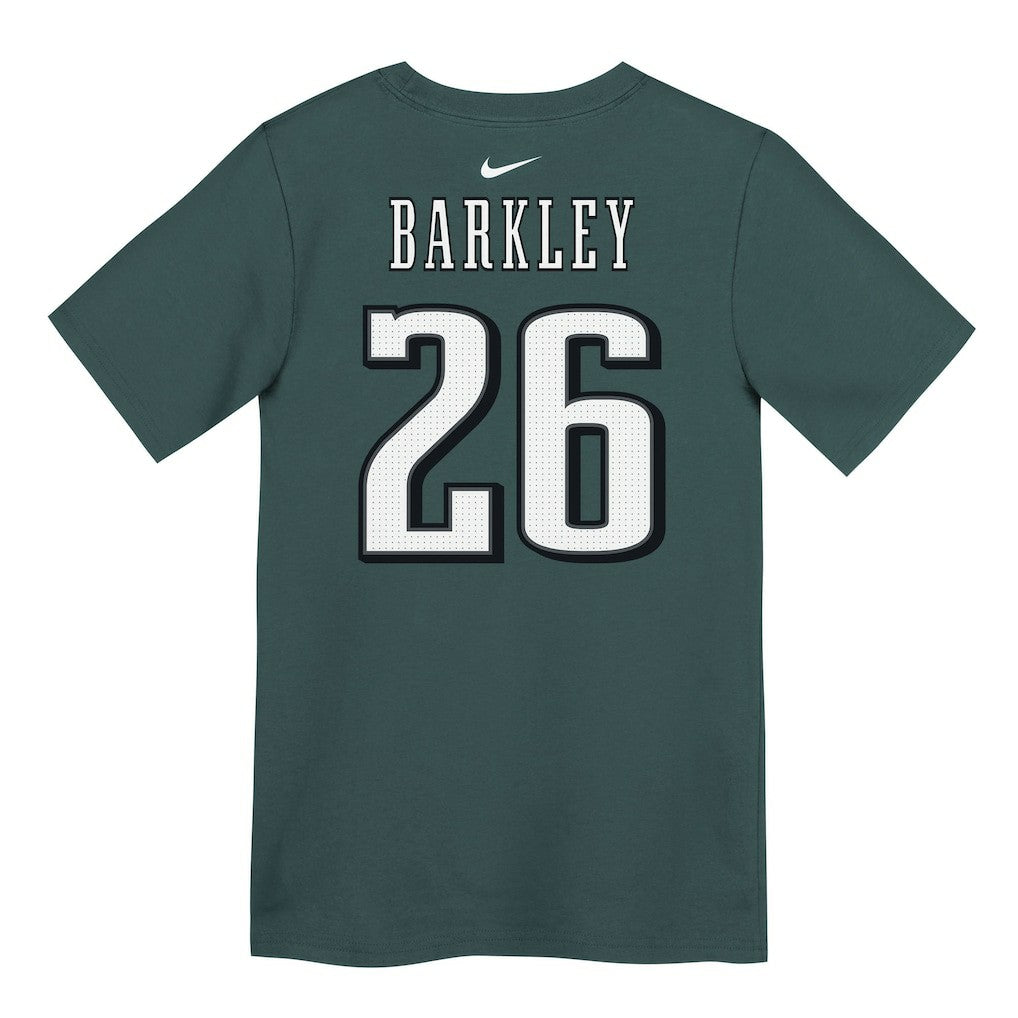 Saquon Barkley Philadelphia Eagles Preschool Player Name & Number T-Shirt - Midnight Green - Nike
