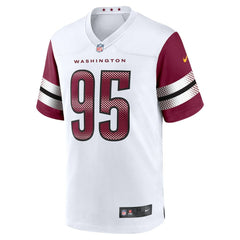 Jer'Zhan Newton Washington Commanders Game Jersey - White - Nike