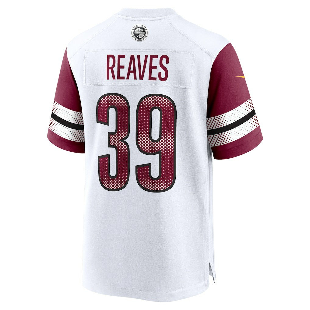 Jeremy Reaves Washington Commanders Game Jersey - White - Nike