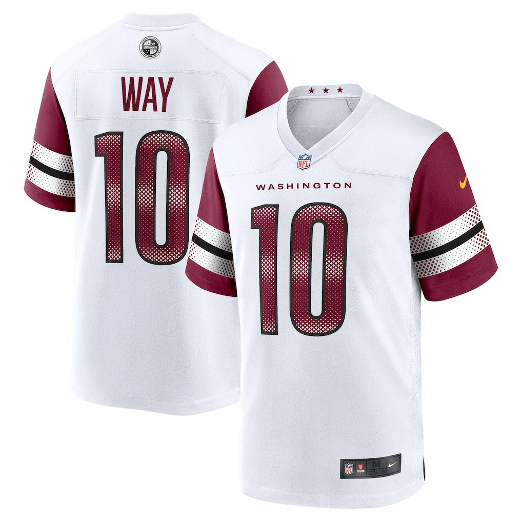 Tress Way Washington Commanders Game Jersey - White - Nike