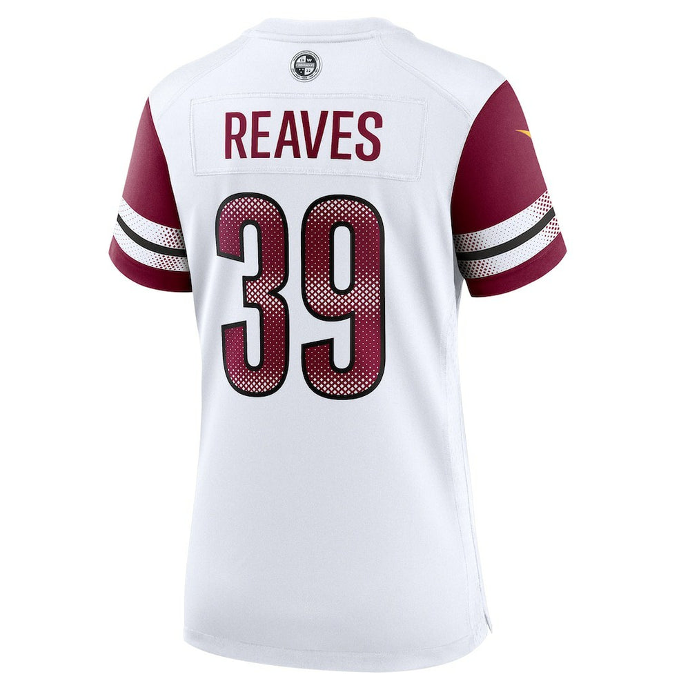 Jeremy Reaves Washington Commanders Women's Game Jersey - White - Nike