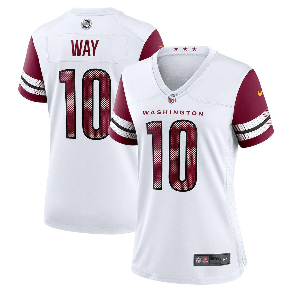 Tress Way Washington Commanders Women's Game Jersey - White - Nike