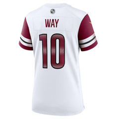 Tress Way Washington Commanders Women's Game Jersey - White - Nike