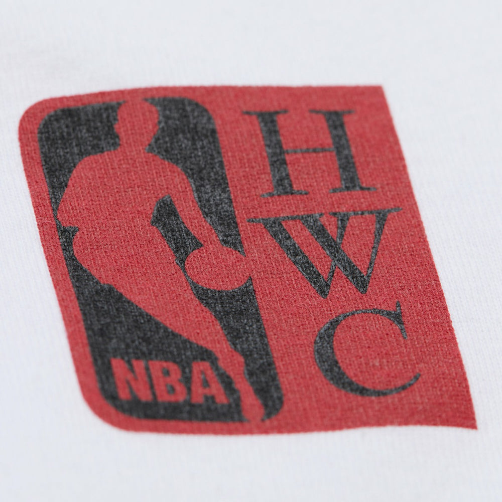 Mitchell & Ness Miami Heat Unisex Hardwood Classics Vintage Team Origins Premium T-Shirt White