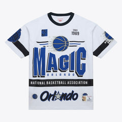 Mitchell & Ness Orlando Magic Unisex Hardwood Classics Vintage Team Origins Premium T-Shirt White